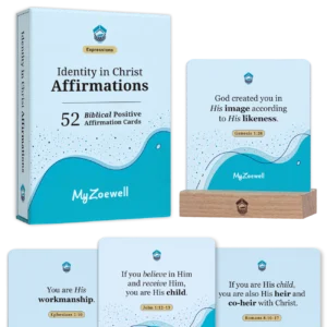 Identity in Christ Affirmations Christian affirmation card deck preview