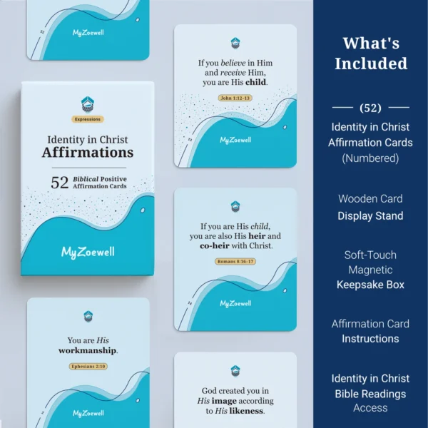 what's included in Identity in Christ Affirmations